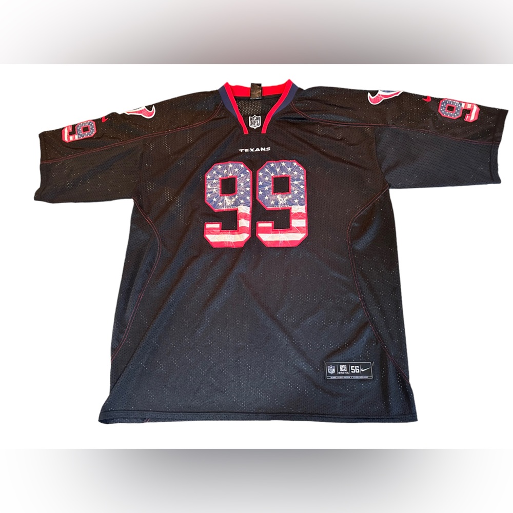 Nike Men’s Houston Texans JJ Watt 99 Alternative Jersey Sz 56‎